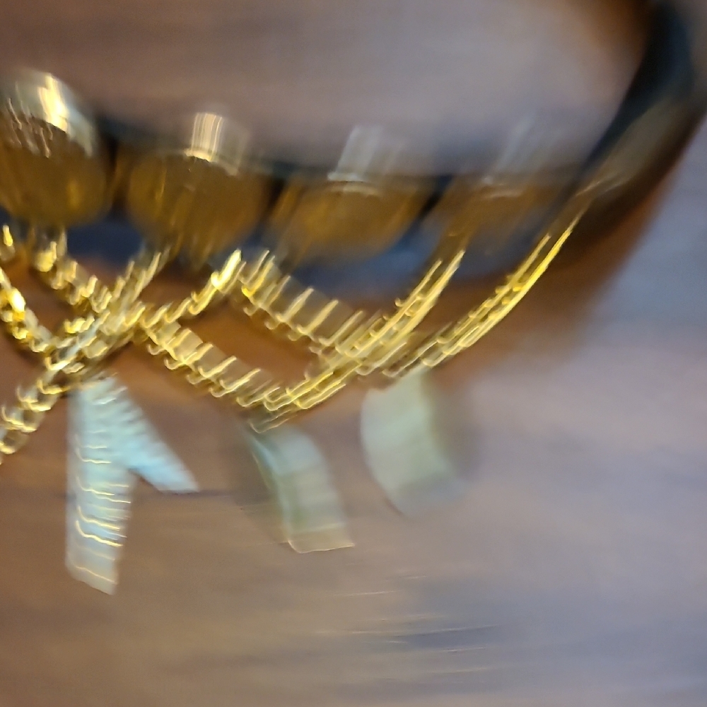 Elegant Gold and Black Women's Belt - Picture 3 of 7